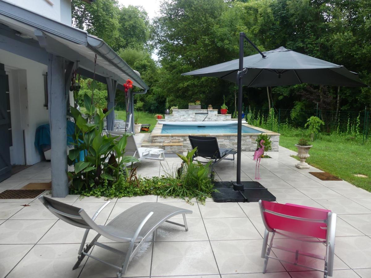 Villa Toki Eder chez Marisol, piscine chauffée, décoration soignée et océan à 15 minutes entre Bayonne et Hossegor Saint-Martin-de-Seignanx Exterior foto