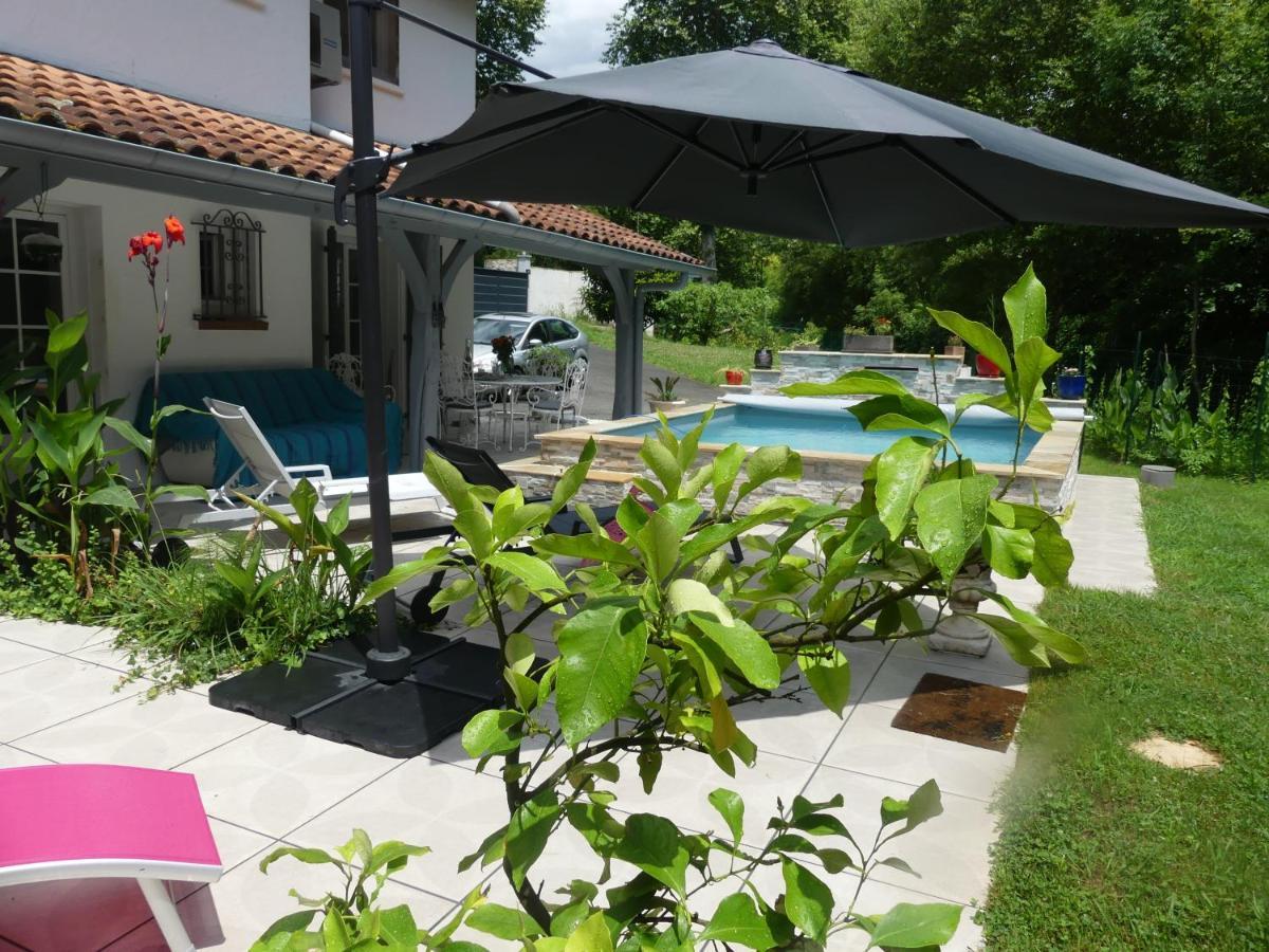 Villa Toki Eder chez Marisol, piscine chauffée, décoration soignée et océan à 15 minutes entre Bayonne et Hossegor Saint-Martin-de-Seignanx Exterior foto